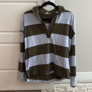 Madewell Rugby Polo Shirt Size S